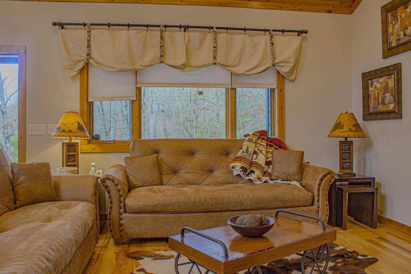 Serene Mountain And Sunset Views 3Bd Cabin Franklin Eksteriør bilde