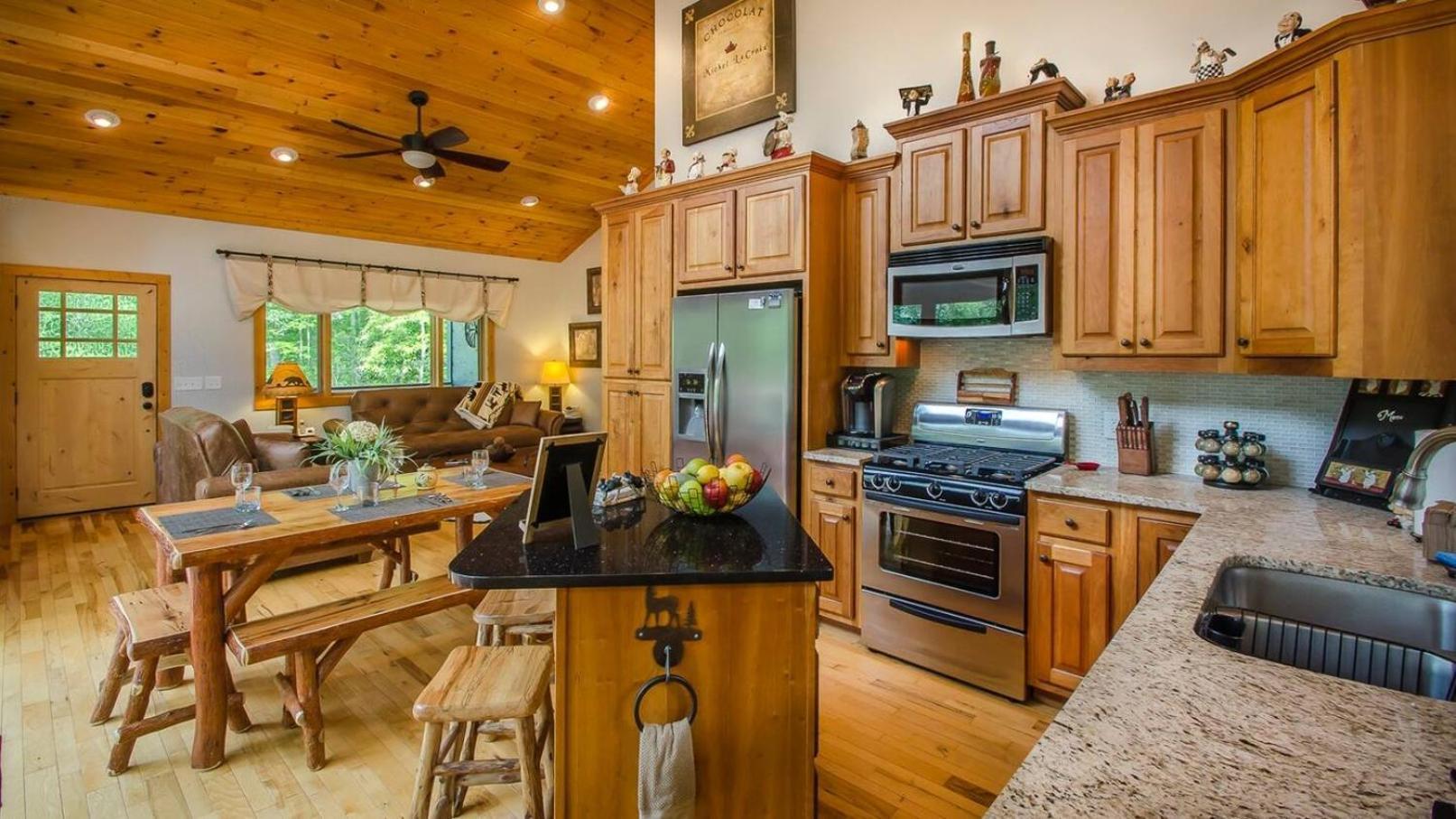 Serene Mountain And Sunset Views 3Bd Cabin Franklin Eksteriør bilde