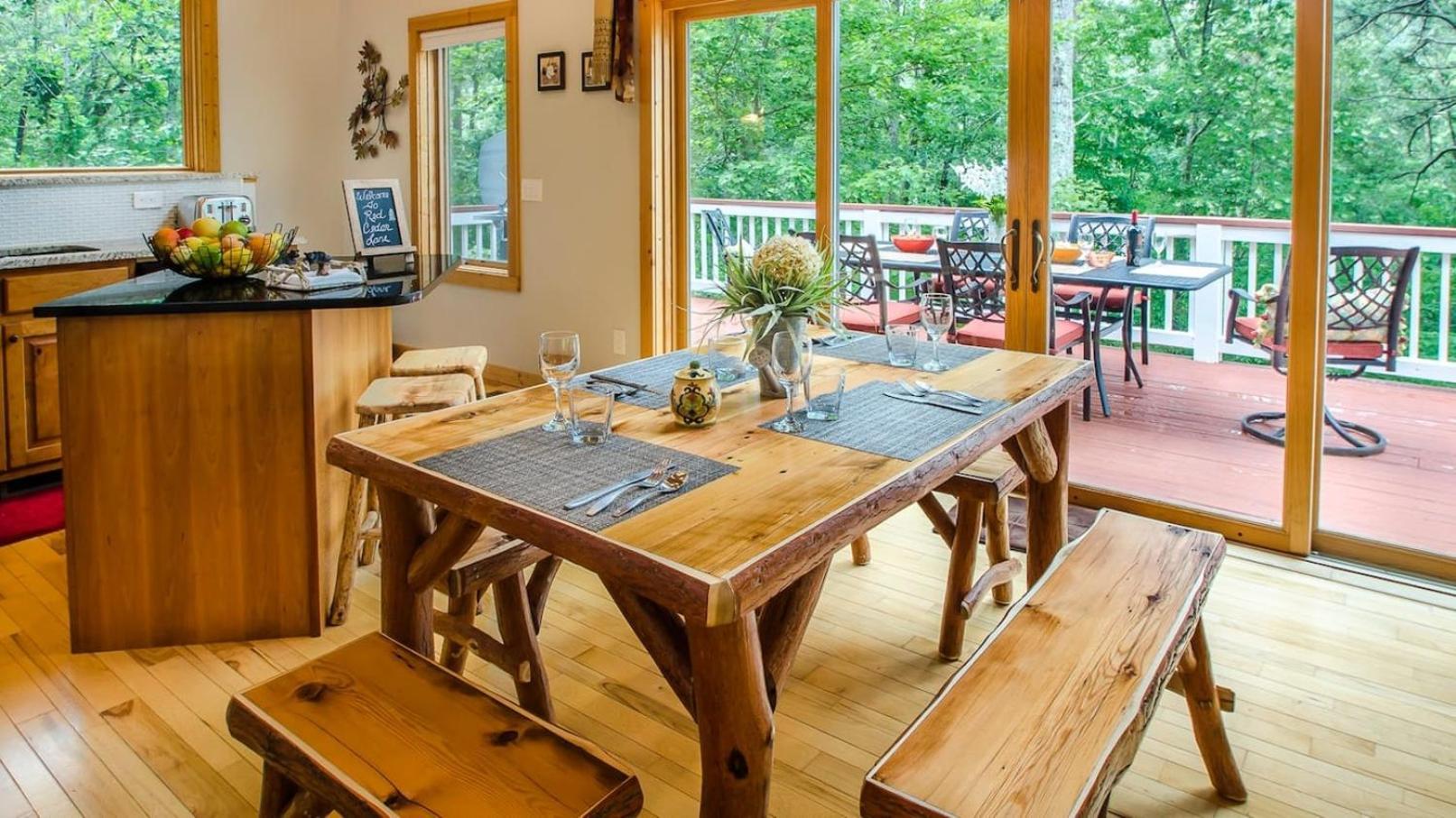Serene Mountain And Sunset Views 3Bd Cabin Franklin Eksteriør bilde